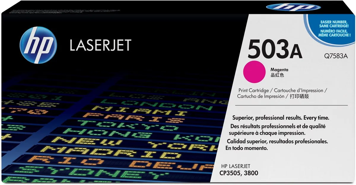 HP 503A Magenta Tonercartridge Q7583A - 6000 Pagina's