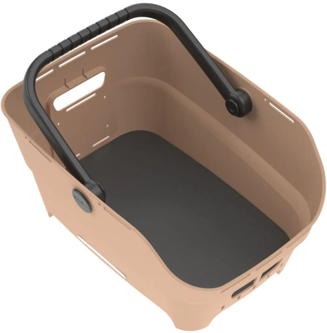 Basil Cento Neo Fietsmand Achter - 21L - Zand