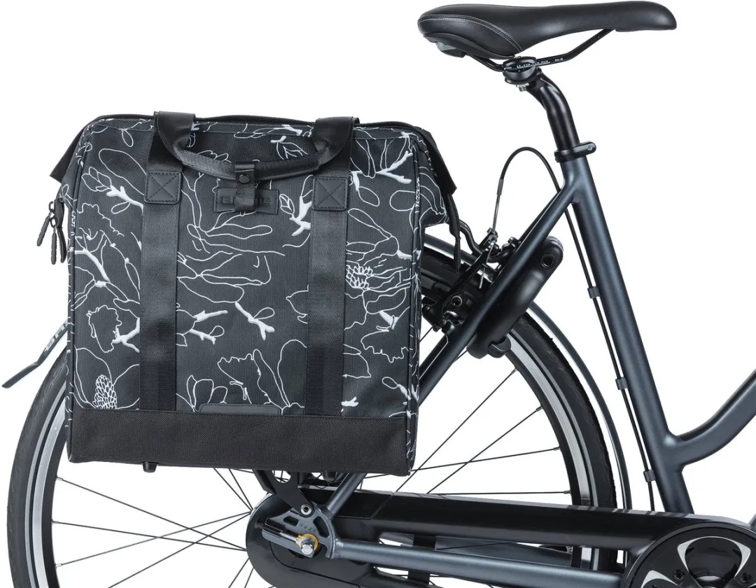 Basil Grand Flower MIK Hooks Fietstas 23L - Multi
