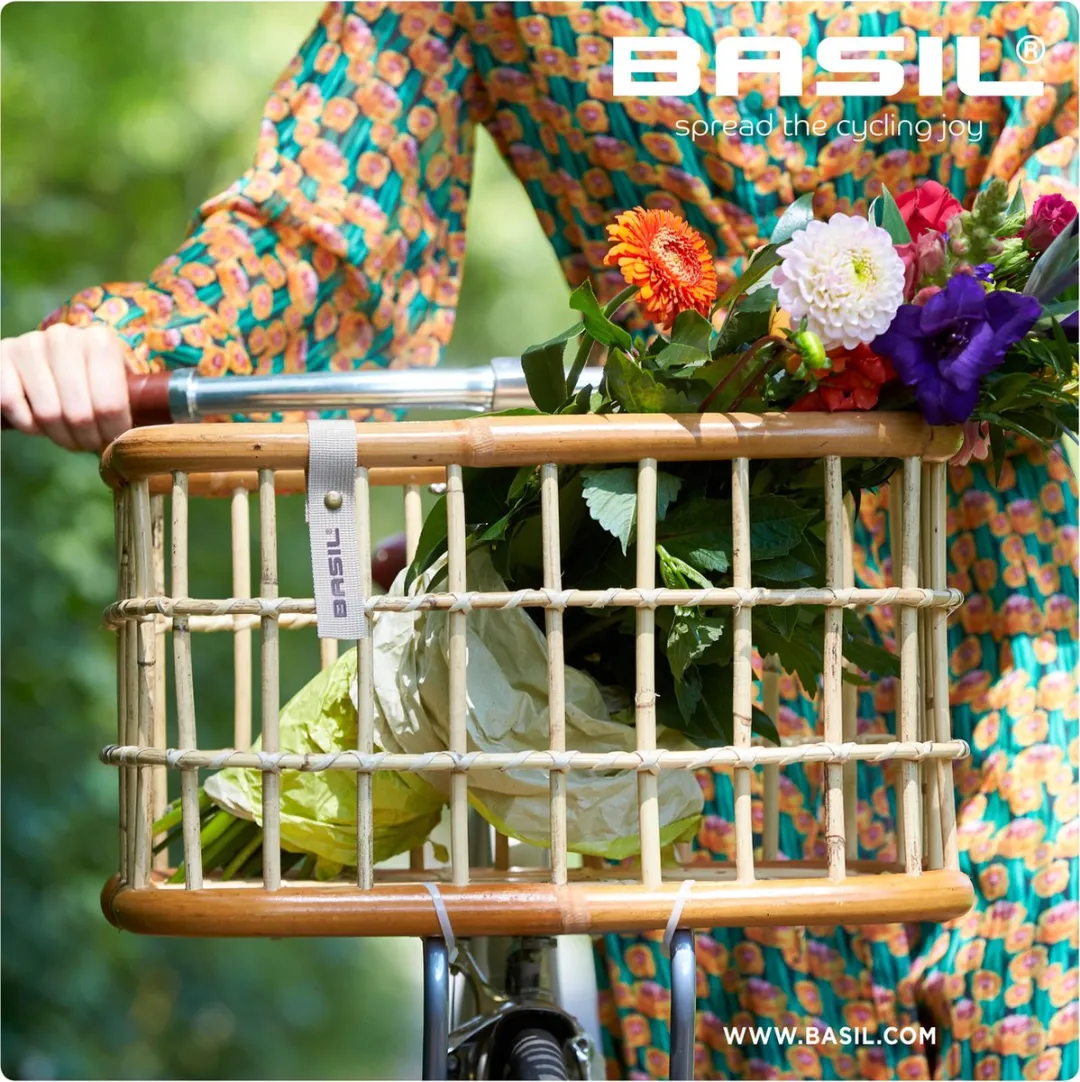 Basil Green Life Fietsmand M - 18L - Bruin