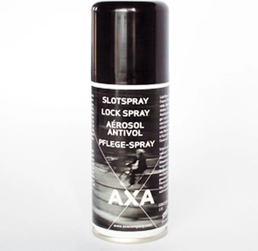 AXA Slotspray Onderhoudsspray Fietssloten 100ml - Zwart