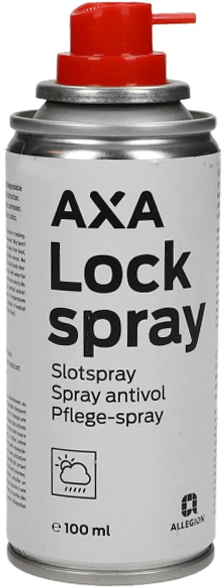 AXA Slotspray Onderhoudsspray Fietssloten 100ml - Zwart