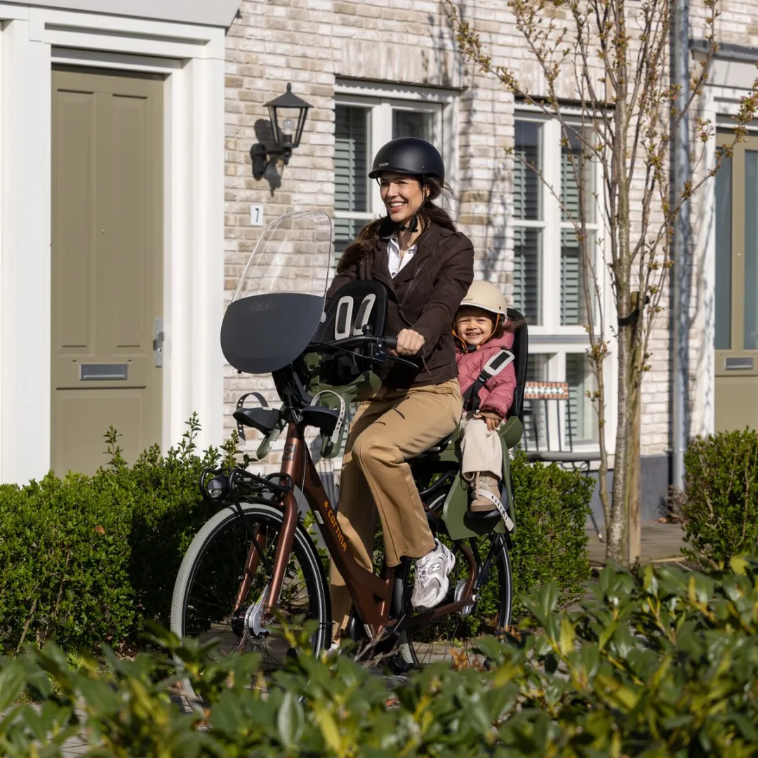 Qibbel Air Fietsstoeltje MIK-HD - Midnight Black