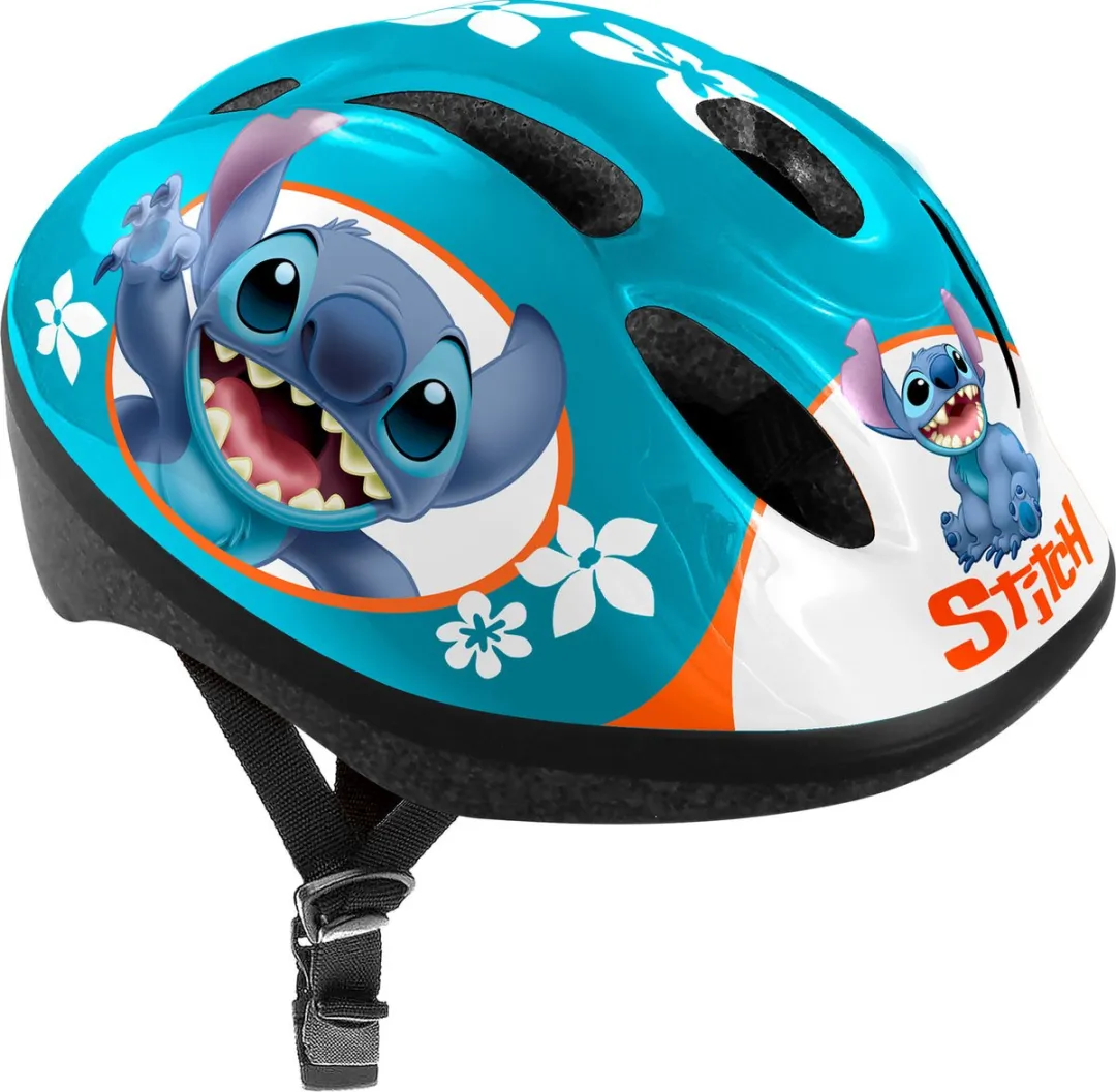 Disney Stitch Fietshelm - 52-56 cm - Petrolblauw