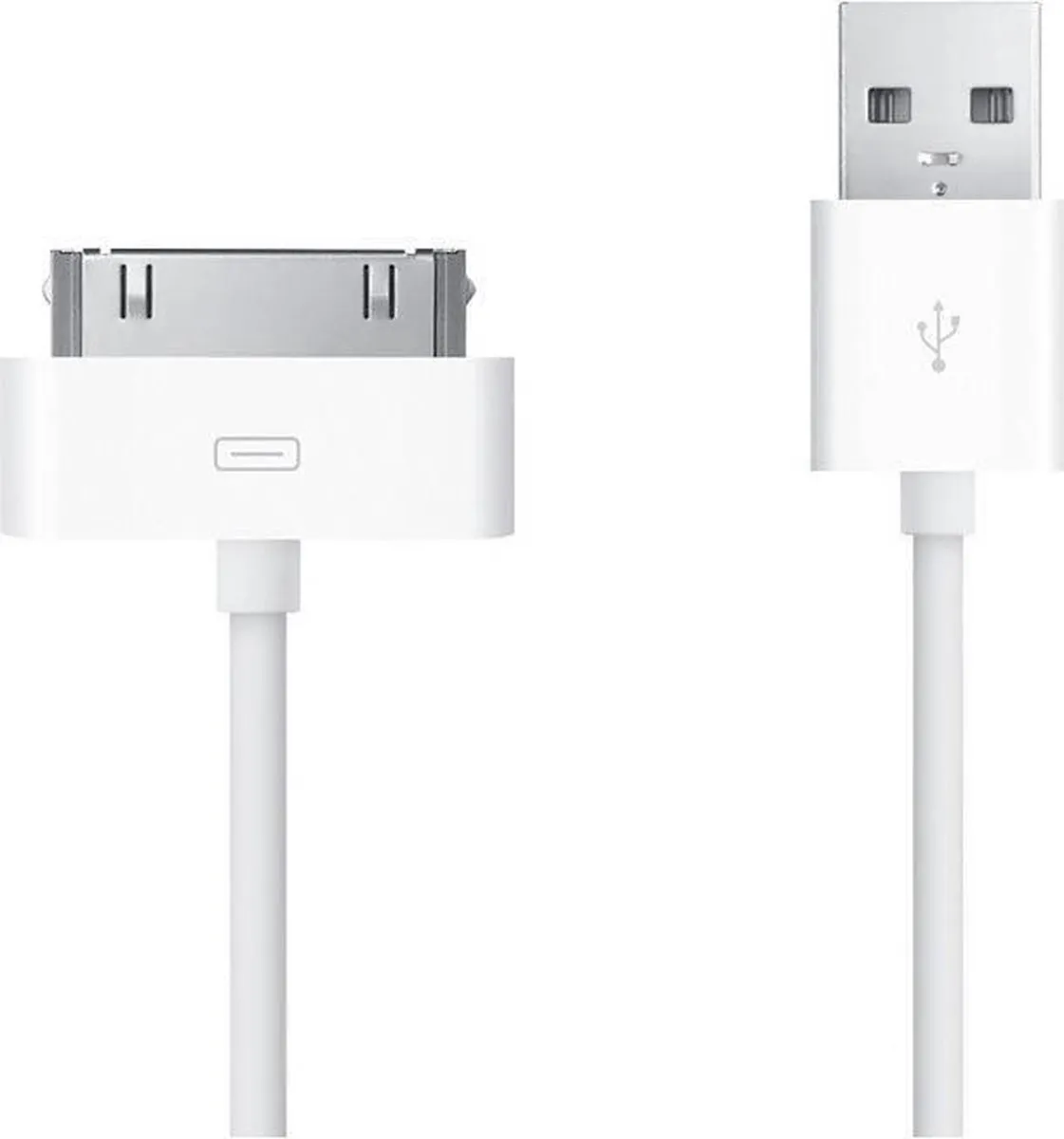 Apple iPhone 4/4S USB-kabel MA591G/B - 1m - Wit - afbeelding 3 van 6