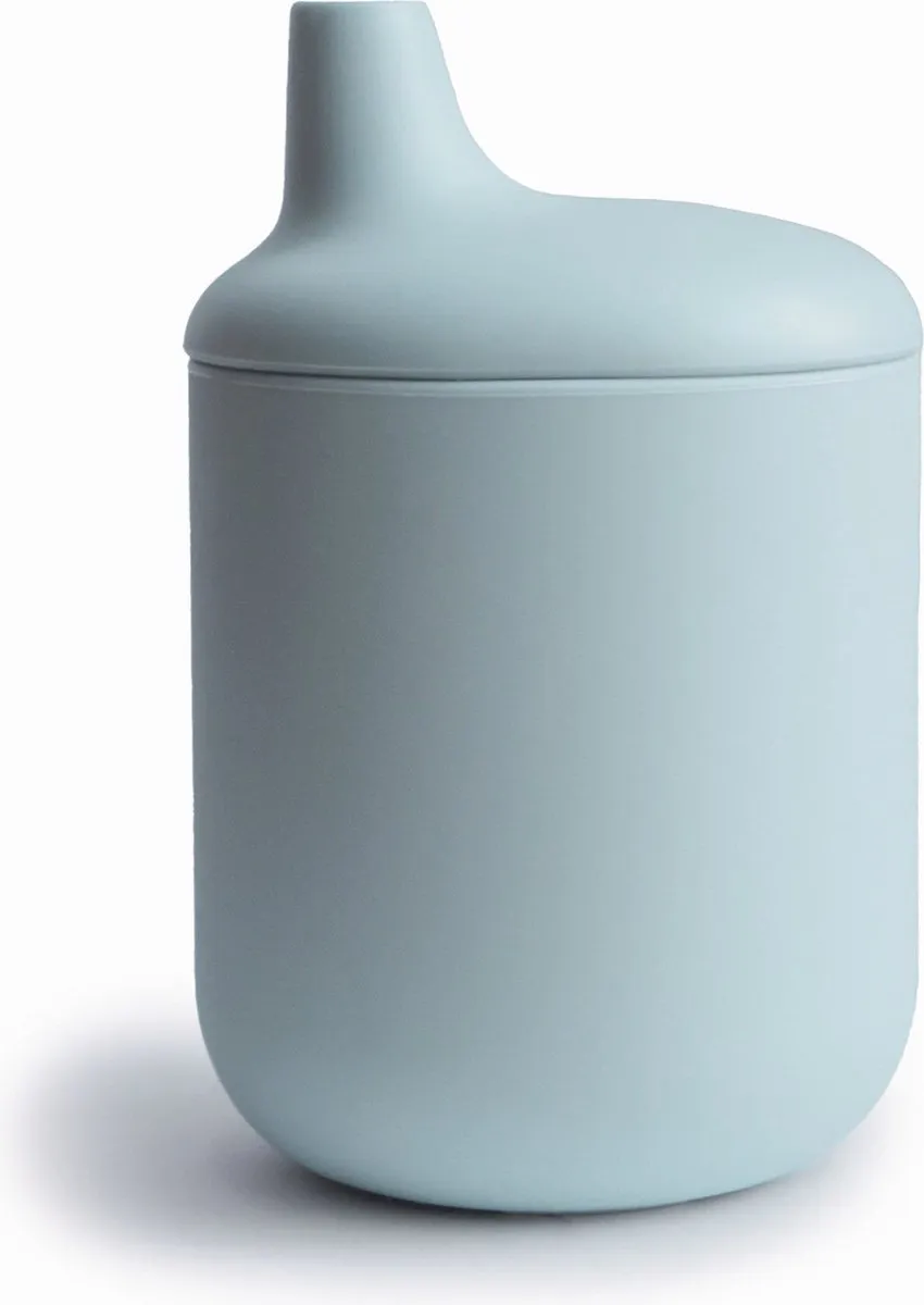 Mushie Siliconen Tuitbeker 0.18L - Soft Lilac