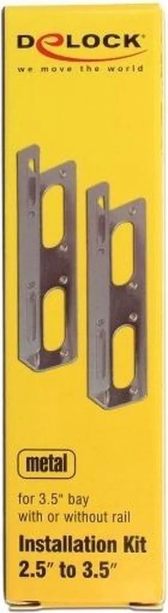 Delock 18282 Montagekit - Zilver