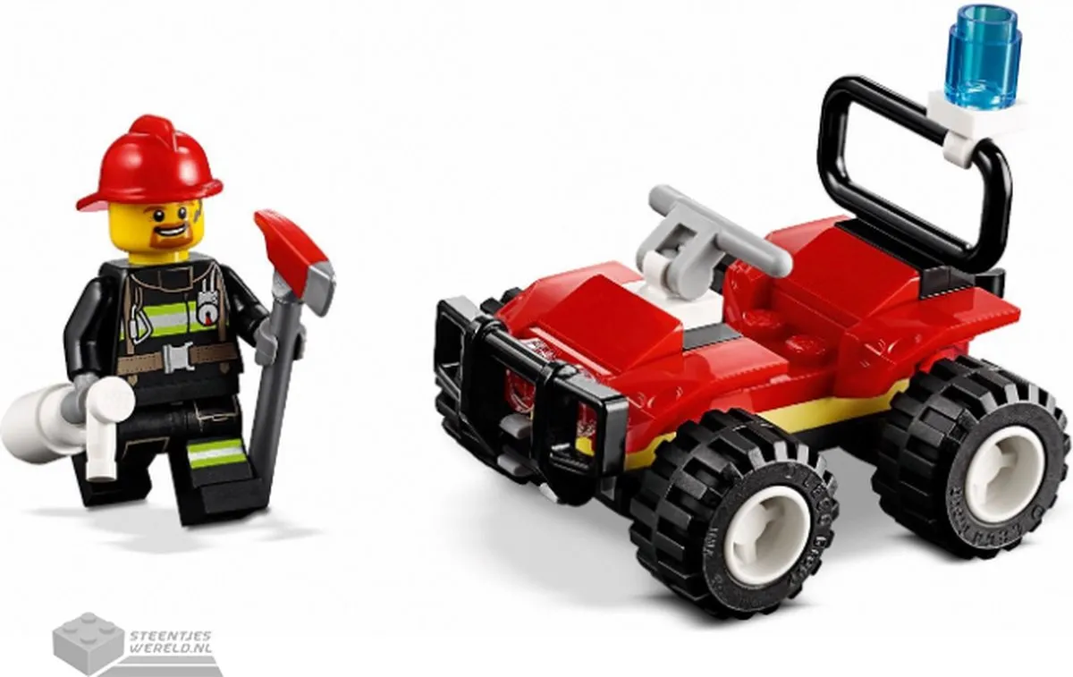 LEGO City Brandweer Quad Zakje 30361 - 36 Stukken