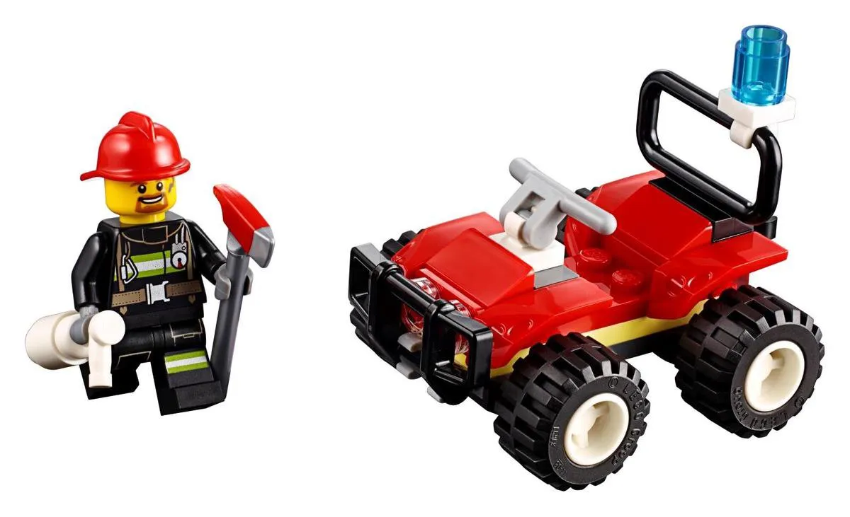 LEGO City Brandweer Quad Zakje 30361 - 36 Stukken