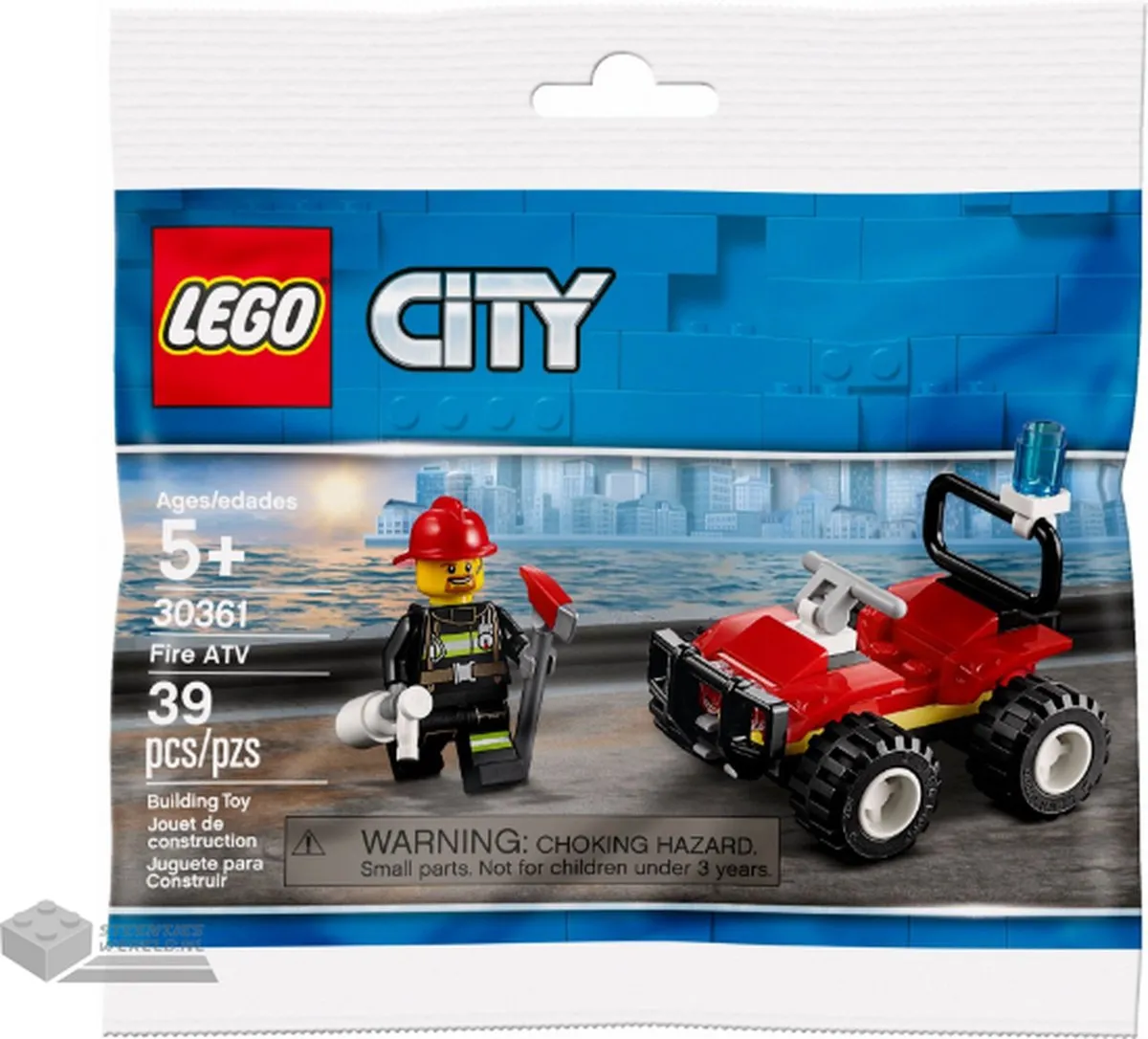 LEGO City Brandweer Quad Zakje 30361 - 36 Stukken
