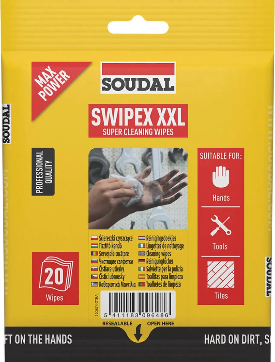 Soudal Swipex Reinigingsdoekjes