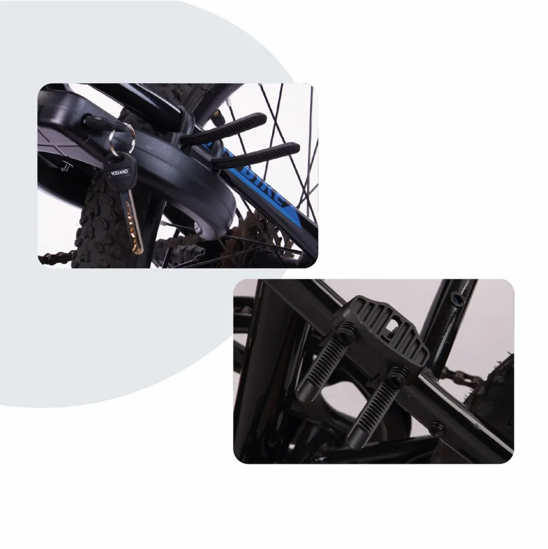 Voltano Ringslot Bevestigingsset - Zwart - Universeel