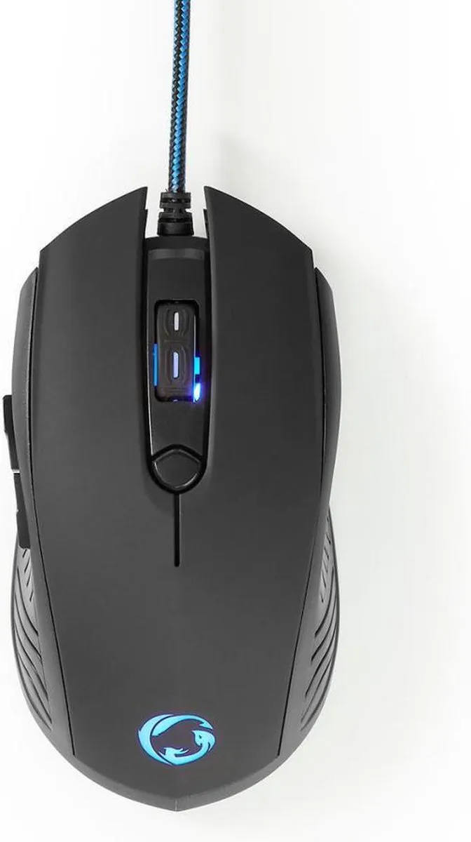 Nedis GCK31100BK Gaming Combo Kit - Headset, Muis & Muispad - Zwart