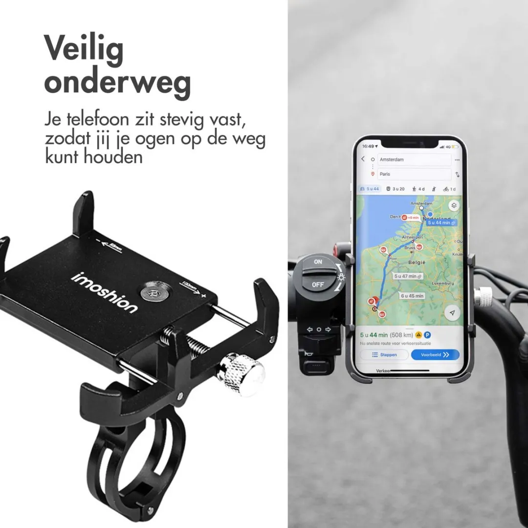Imoshion SH00069593 Telefoonhouder Fiets - Zwart