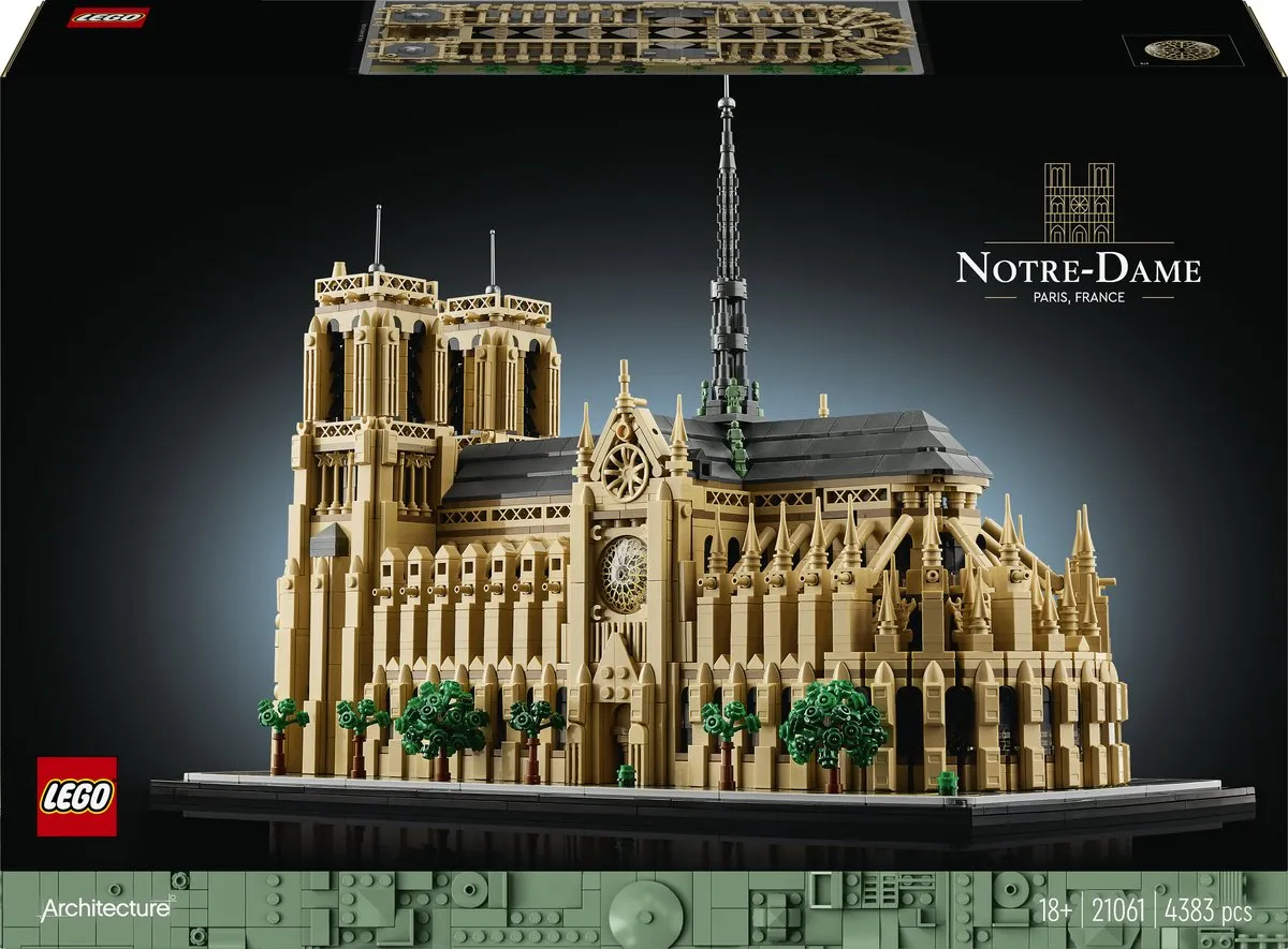 LEGO Architecture Notre-Dame van Parijs 21061 - 4383 Stukken