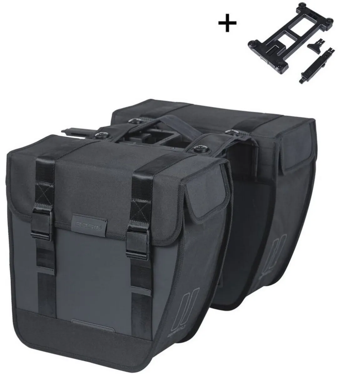 Basil Tour Waterproof Fietstas MIK 28L - Zwart