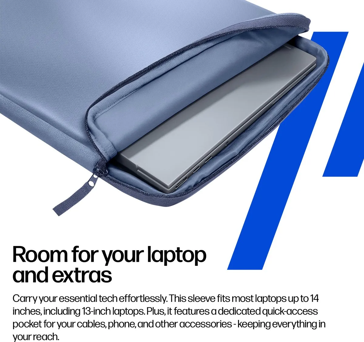 HP Protective Ice Blue Laptophoes 15.6" - C3TR6AA