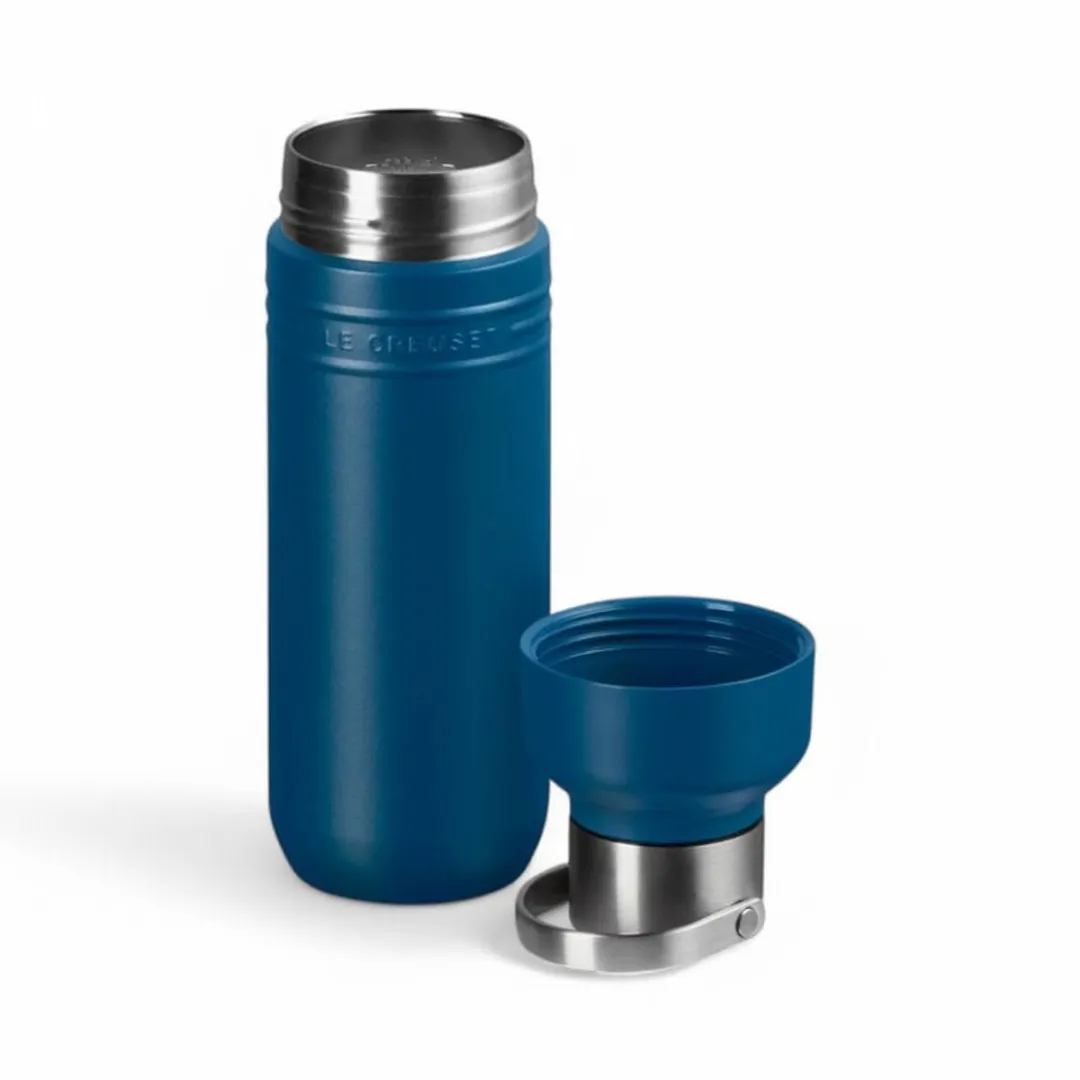Le Creuset Drinkfles On The Go 0,5L - Deep Teal