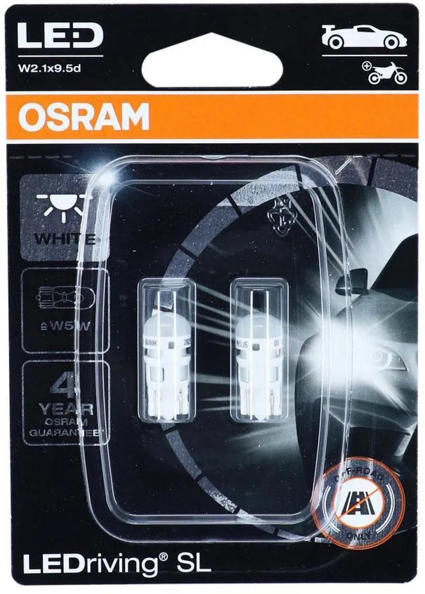 Osram Original W5W-T10 2BL Set - 2 Stuks - afbeelding 6 van 6