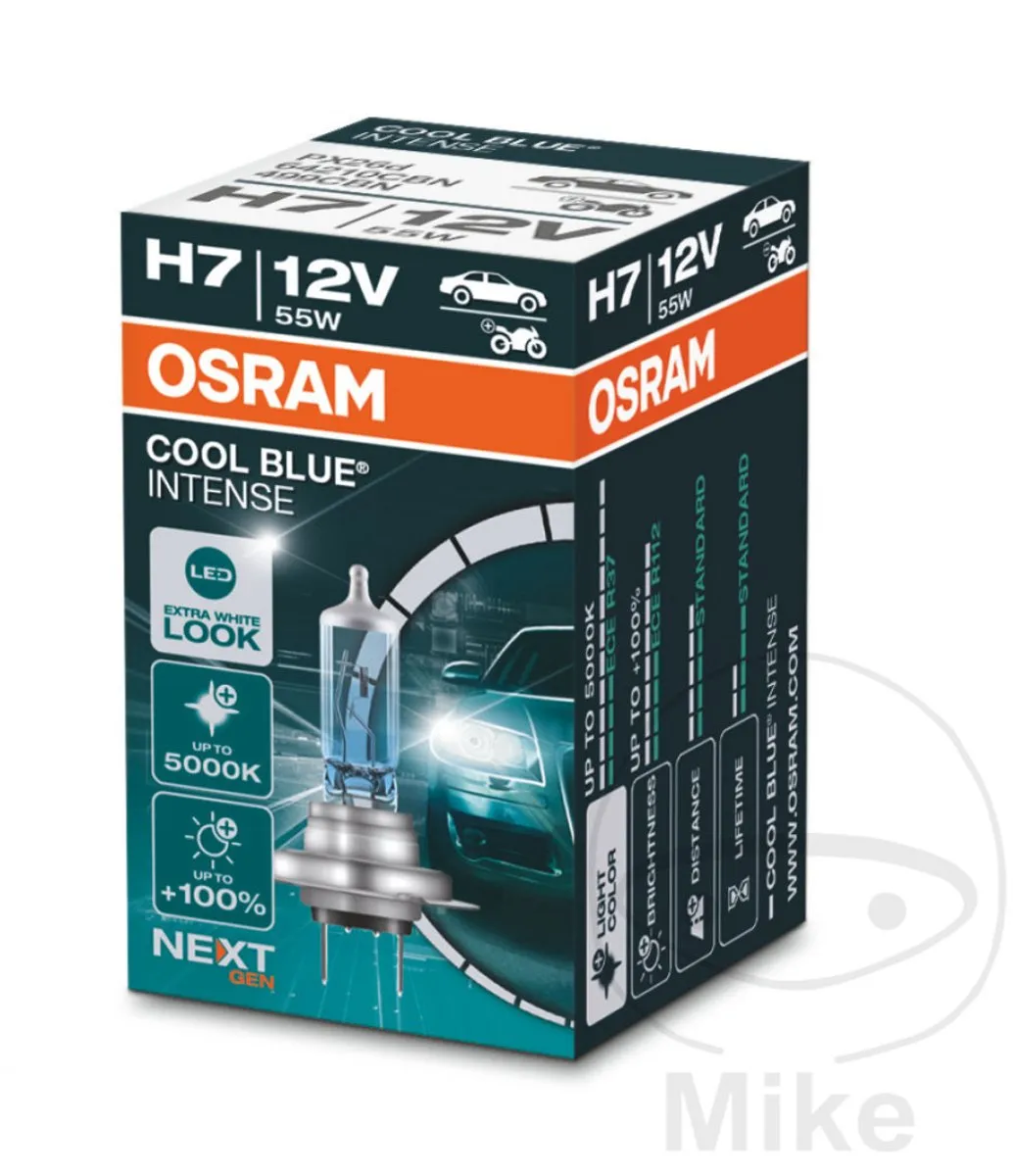 Osram Cool Blue Intense Next Gen H7 5000K - 1 Stuk