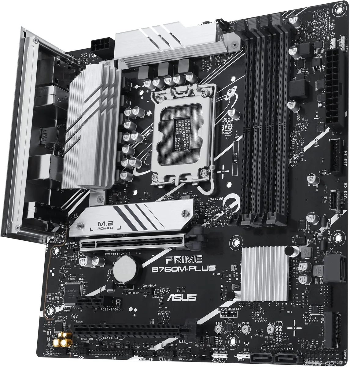 ASUS PRIME B760M-PLUS B760 LGA1700 Micro-ATX Moederbord