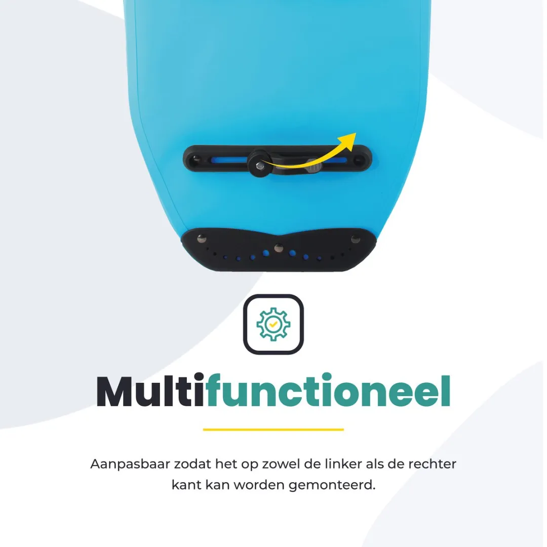 Voltano Luxe Fietstas 28L - Gletsjer Blauw