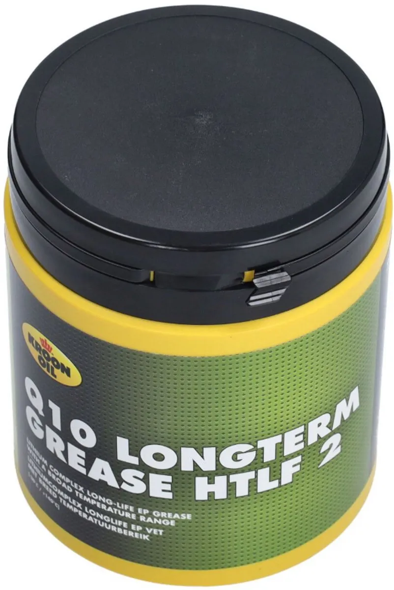 Kroon-Oil Q10 Longterm Grease HTLF 2 Vet 600g - Grijs