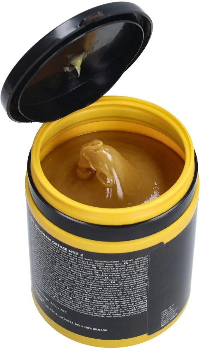 Kroon-Oil Q10 Longterm Grease HTLF 2 Vet 600g - Grijs