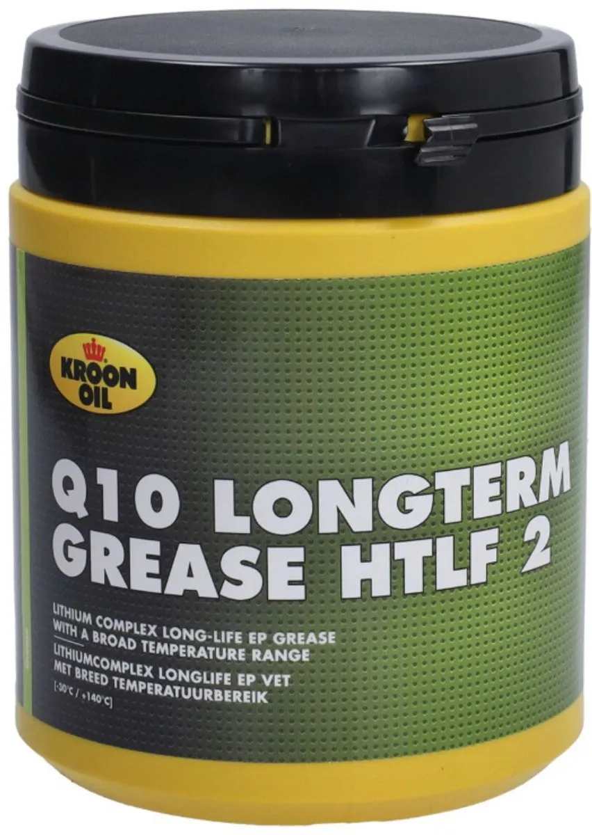 Kroon-Oil Q10 Longterm Grease HTLF 2 Vet 600g - Grijs - afbeelding 6 van 6