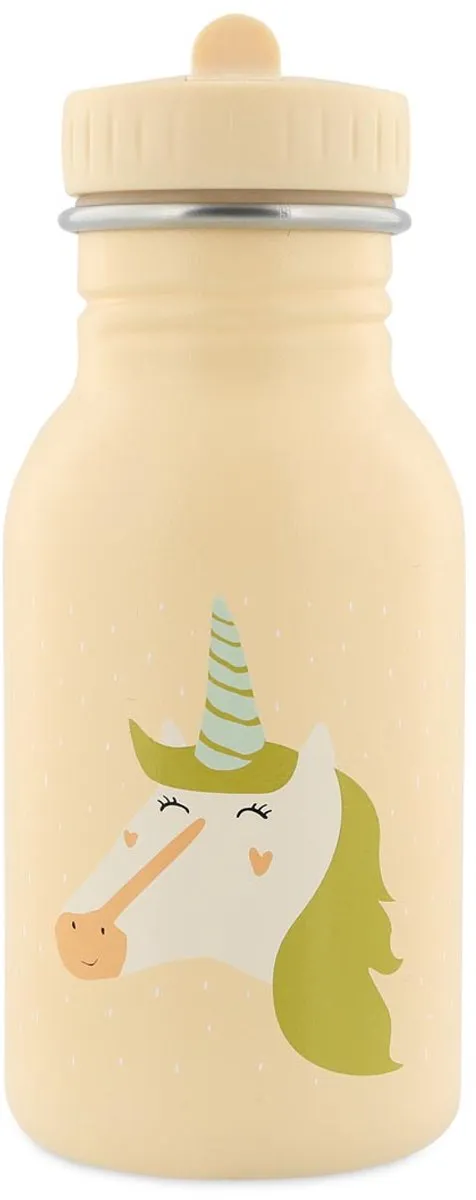 Trixie Mrs Unicorn RVS Waterfles 350ml - Roze