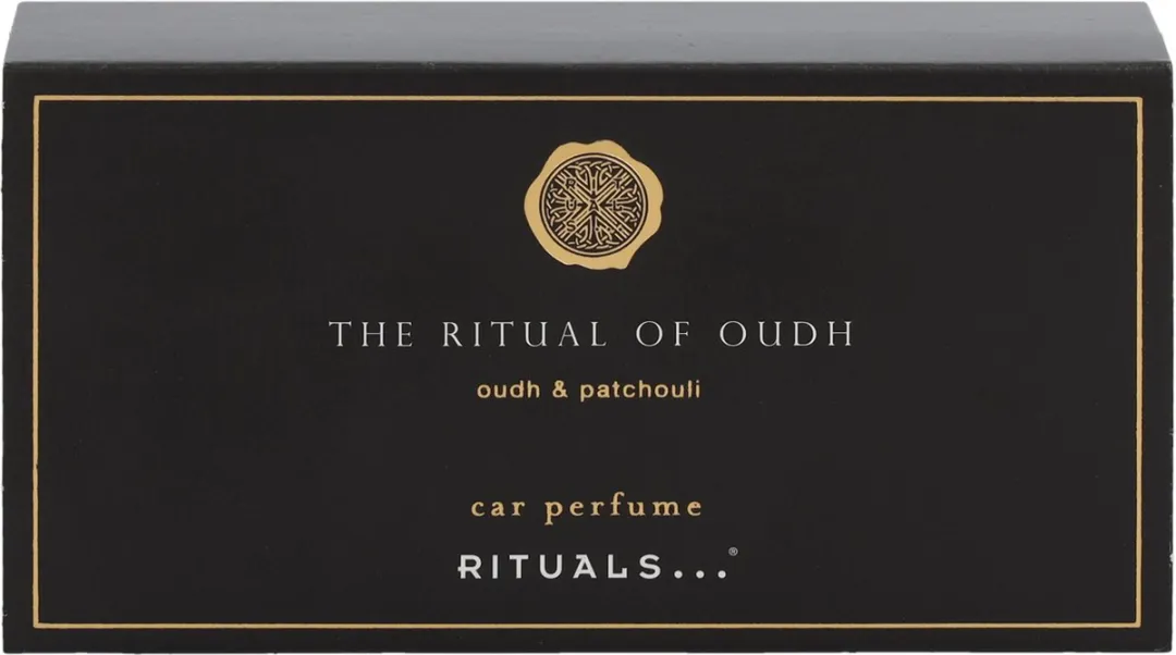 Rituals Oudh Car Perfume - 2x Refill Zwart