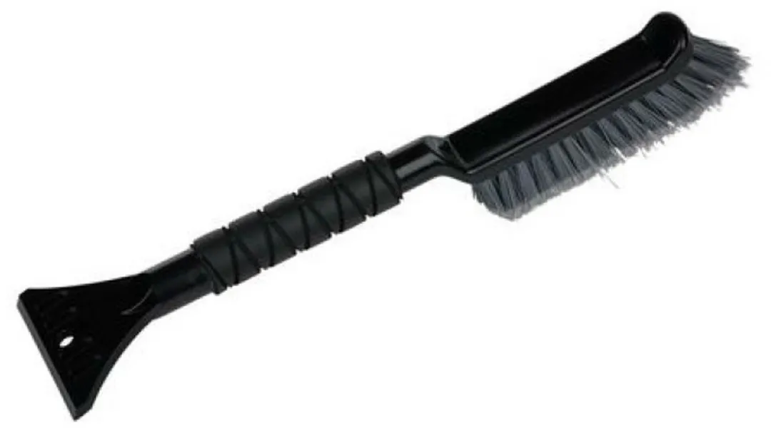 Dunlop Ijskrabber met Borstel - Zwart