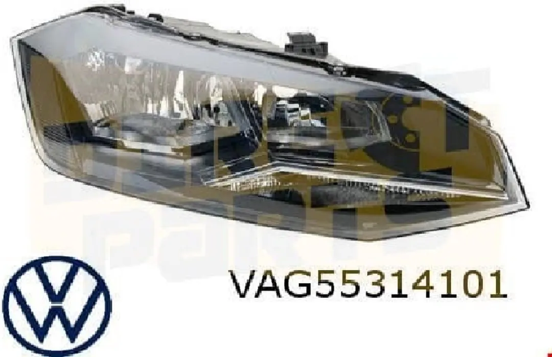 Volkswagen Polo VIII Koplamp Links H7 Halogeen