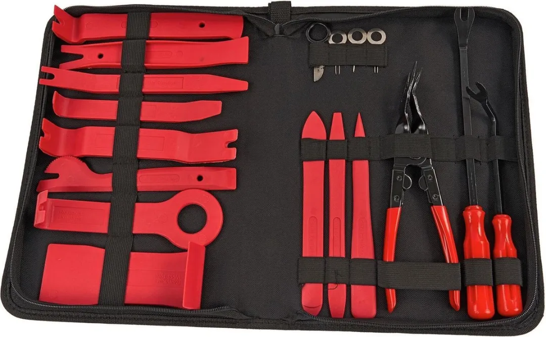 HBM Machines Deurbekleding Demontageset 19-delig - Rood