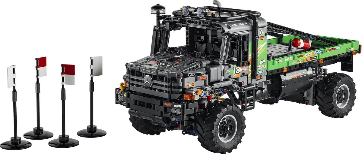 LEGO Technic 42129 4x4 Mercedes-Benz Zetros Trial Truck - Groen