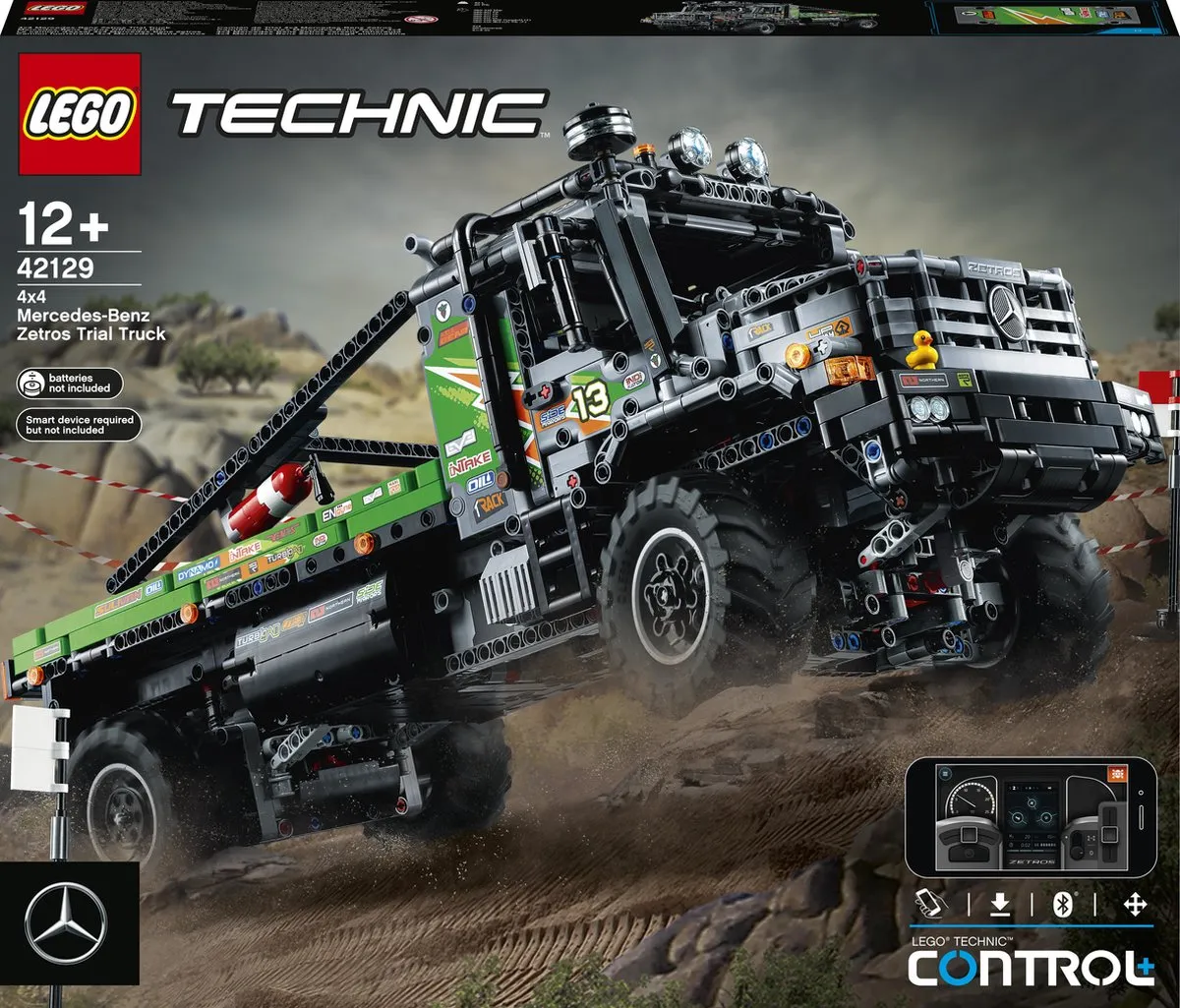 LEGO Technic 42129 4x4 Mercedes-Benz Zetros Trial Truck