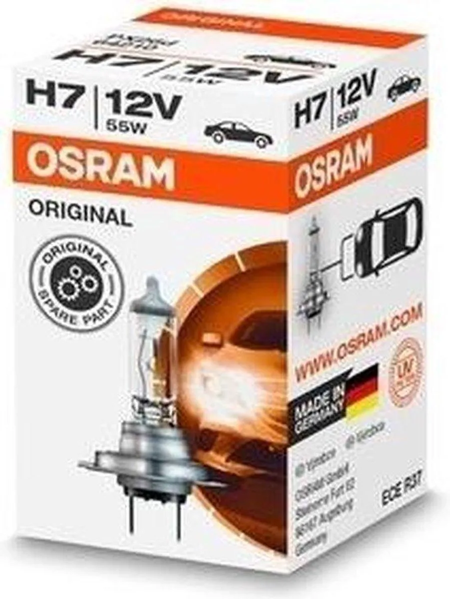 Osram Original Line H7 Autolamp 12V 55W - 2 Stuks