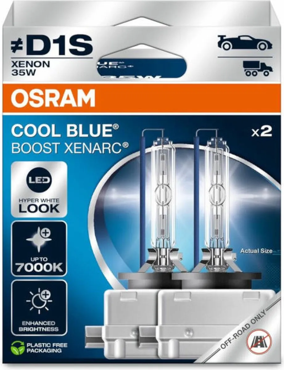 Osram Cool Blue Boost D1S CBB-2HB Set - 2 Stuks - afbeelding 5 van 5