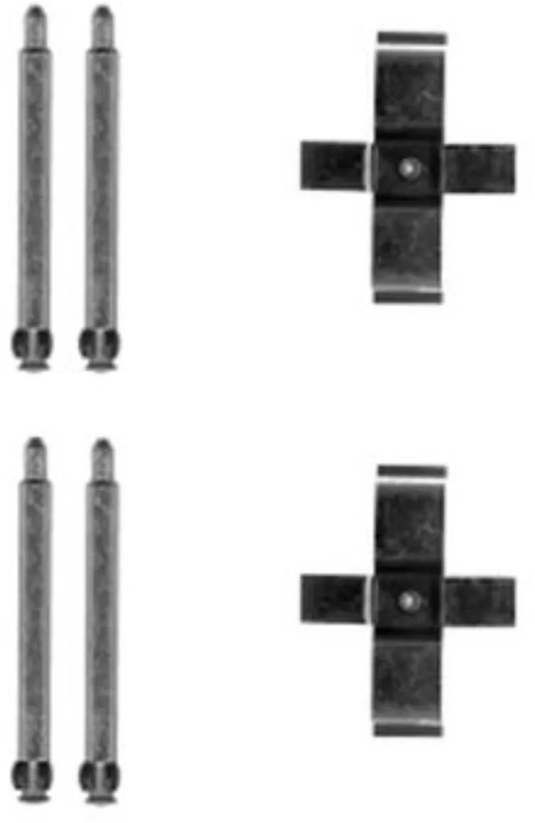 Hella Pagid Remblokken Accessoireset Mercedes-Benz CLK K0688
