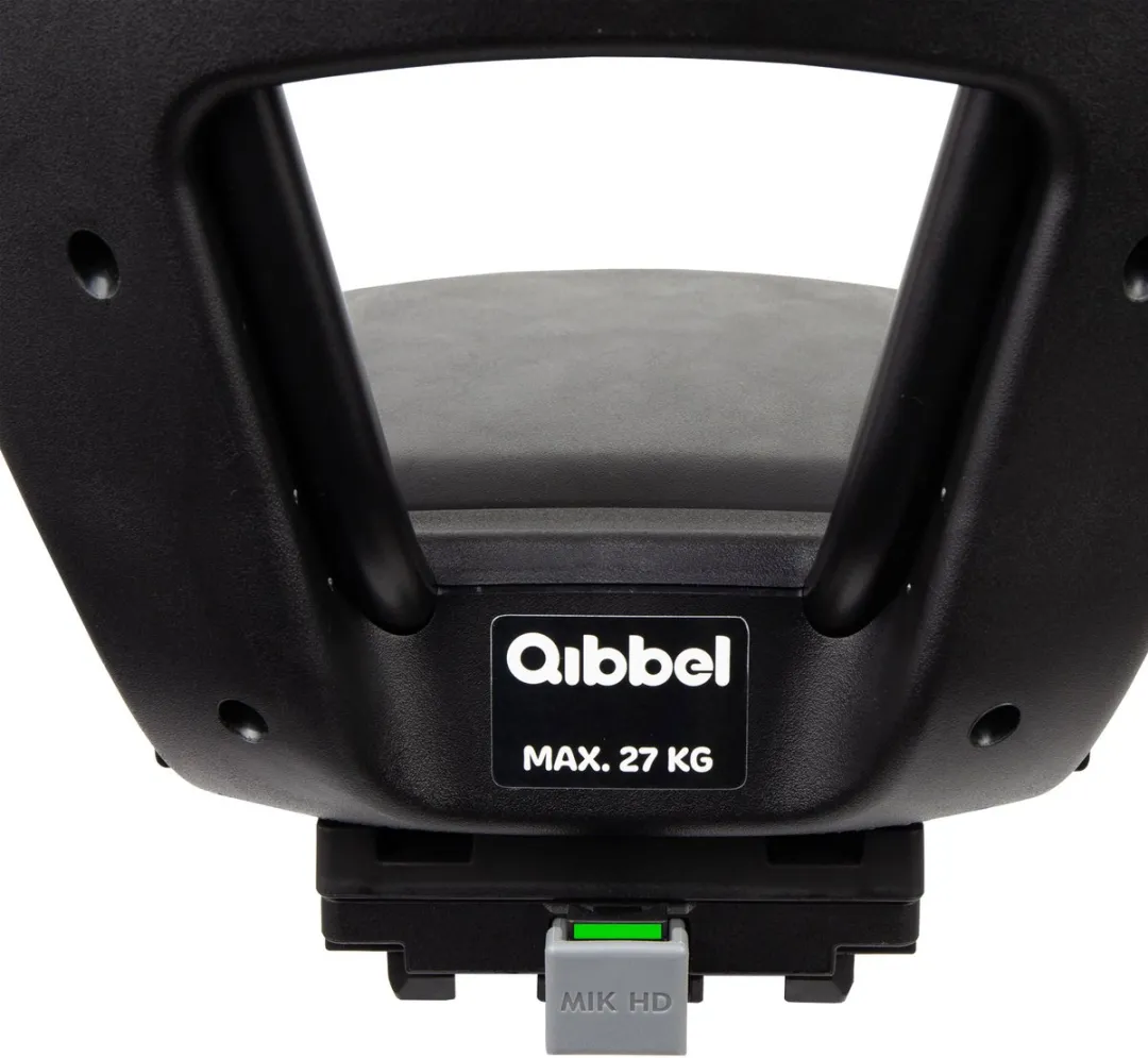 Qibbel Junior 6+ Fietsstoeltje Achter MIK HD - Midnight Black