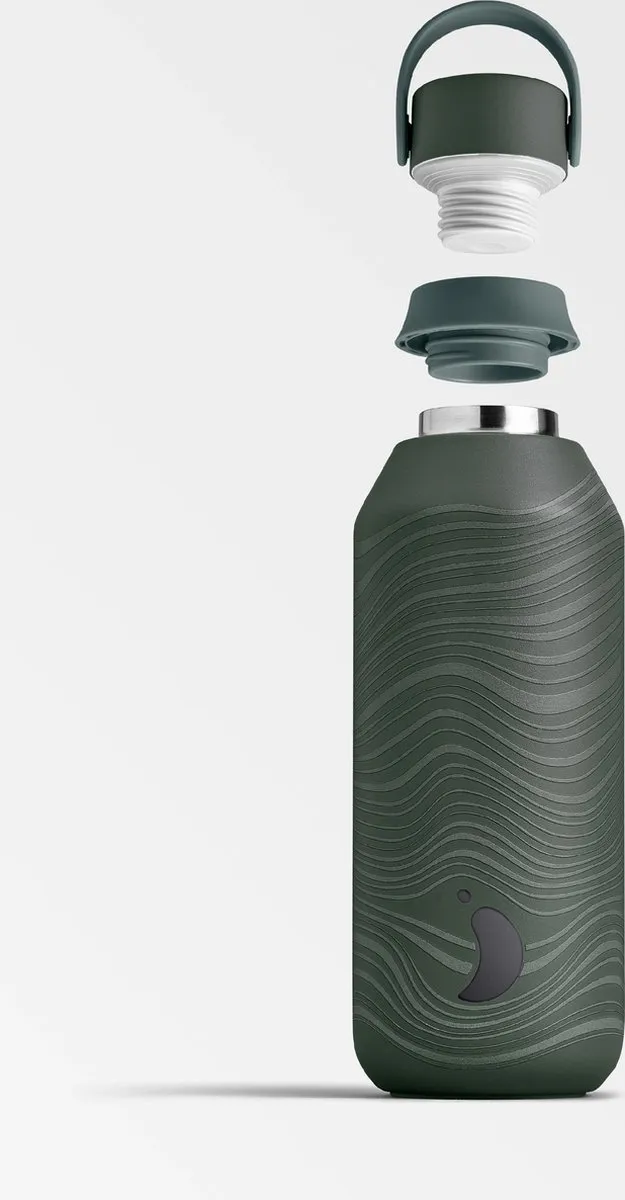 Chilly's Series 2 Elements Wind Drinkfles 500ml - Grijs