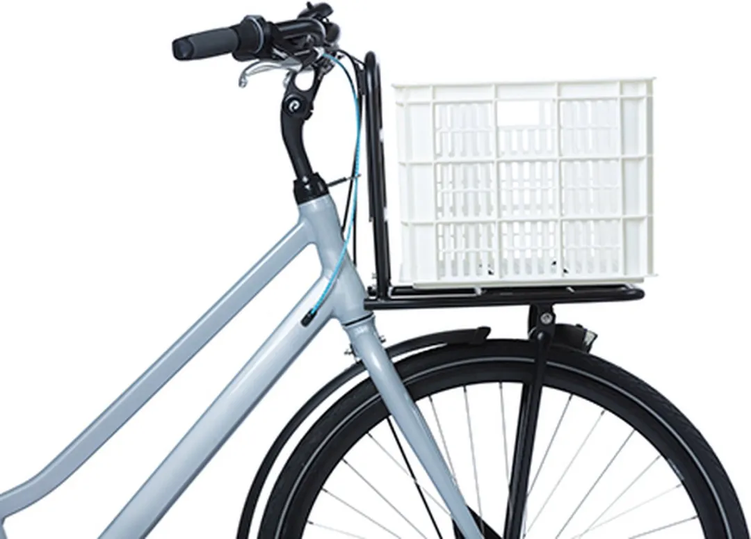 Basil Fietskrat L - 40L - Wit