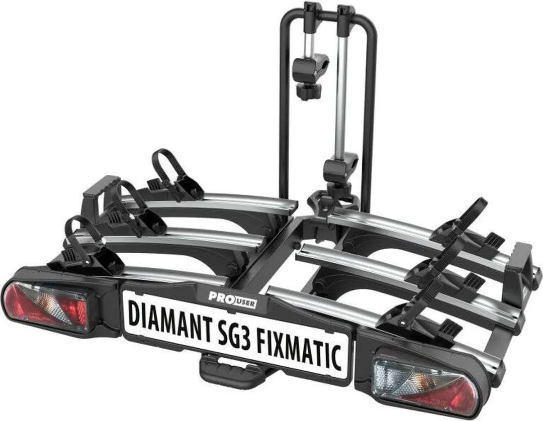 Pro-User Diamant SG3 FixMatic Fietsendrager 3 Fietsen