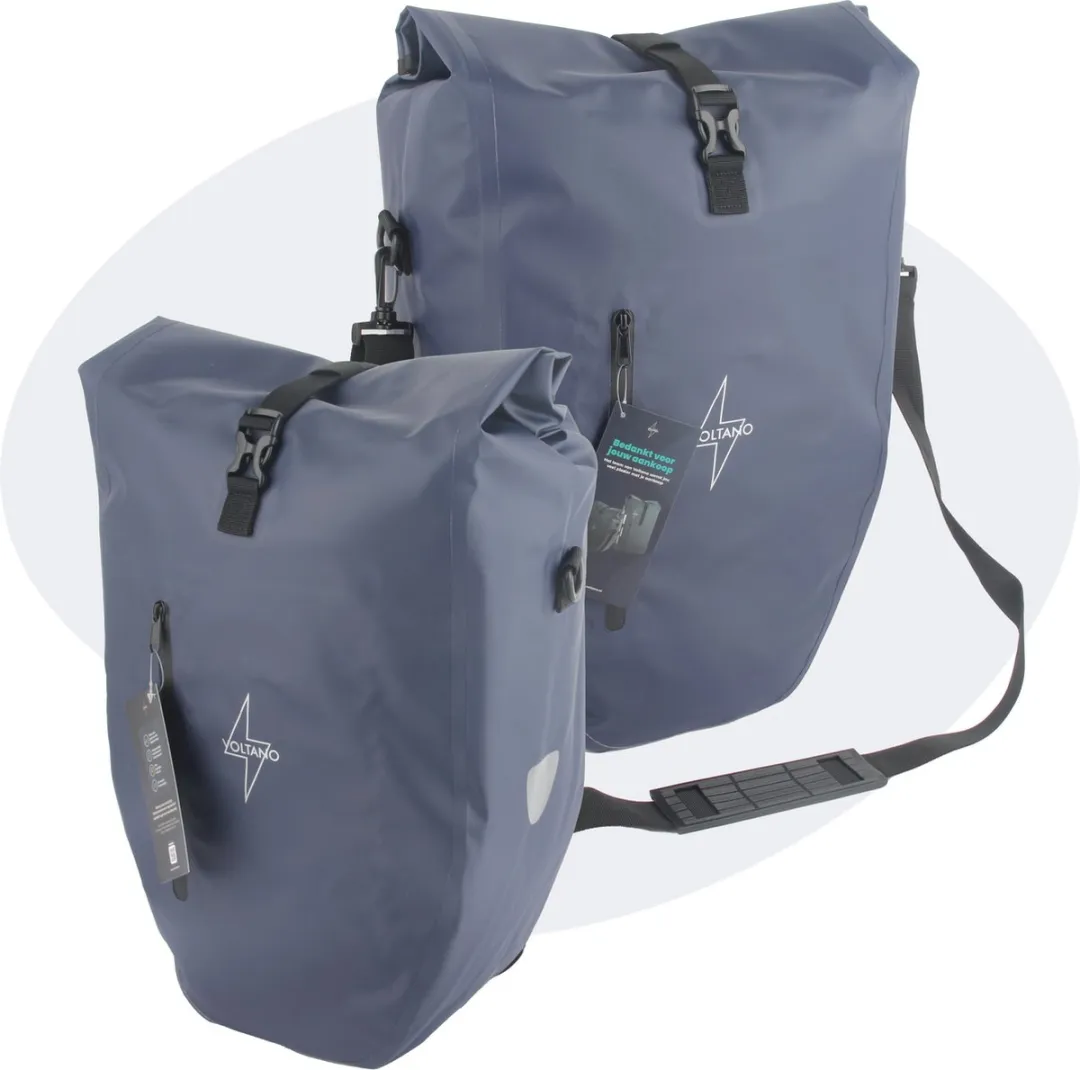 Voltano Luxe Fietstas 28L Marine