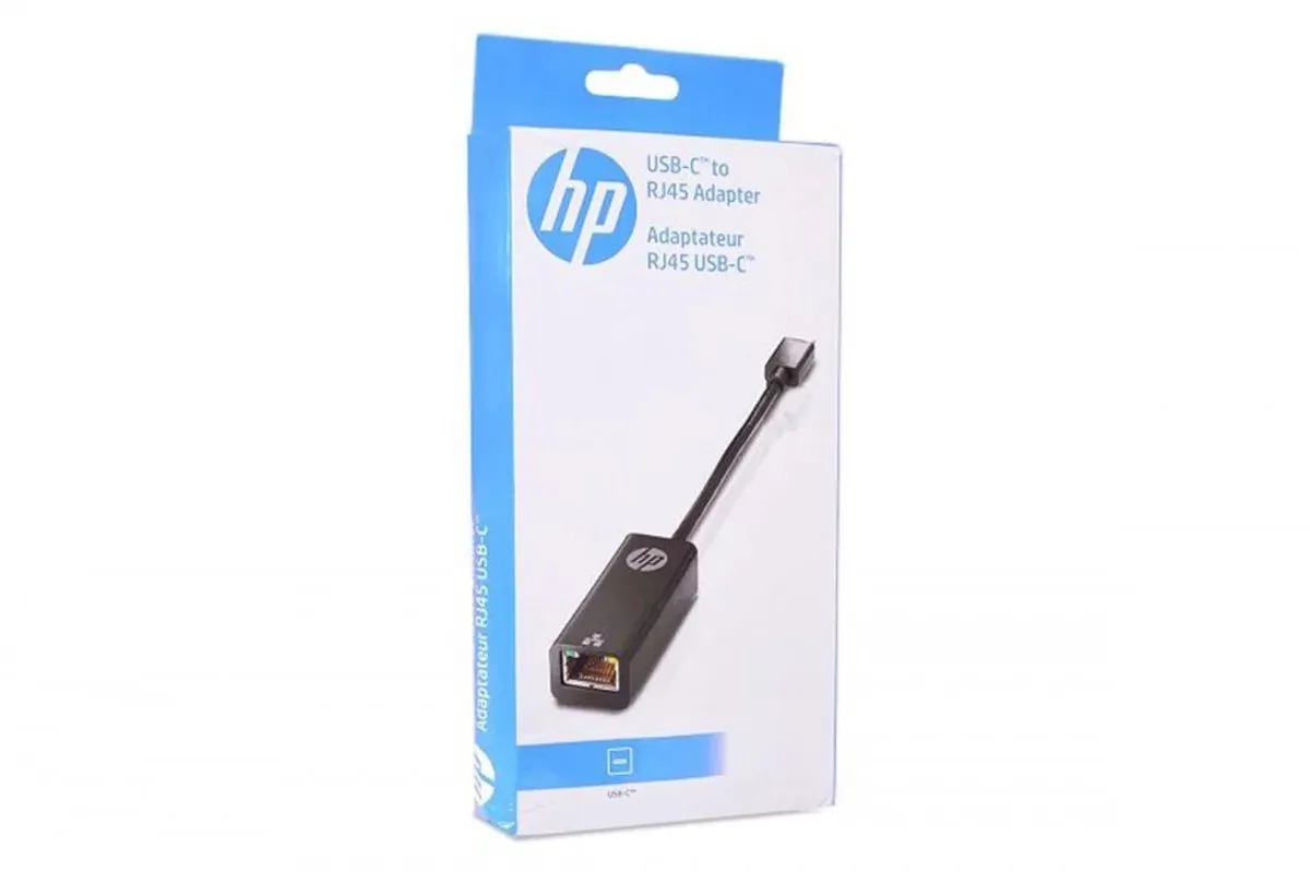 HP USB-C naar RJ45 Netwerkadapter - Zwart