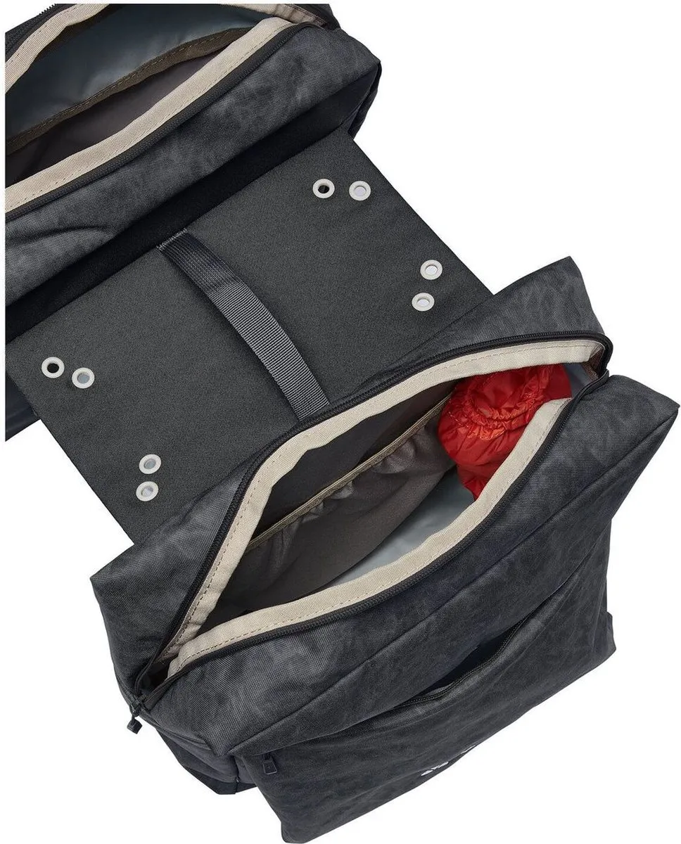 Vaude TwinZipper Fietstas 48L - Zwart