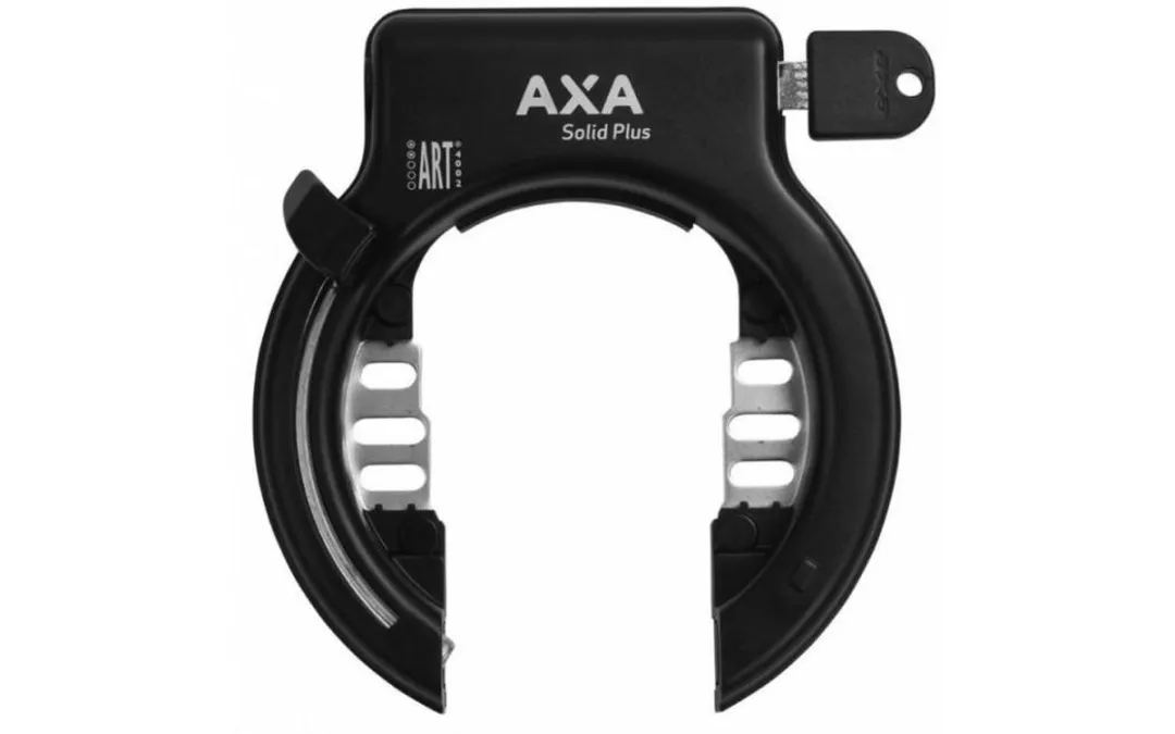 AXA Solid Plus ART2 Ringslot - 140cm - Zwart/Wit
