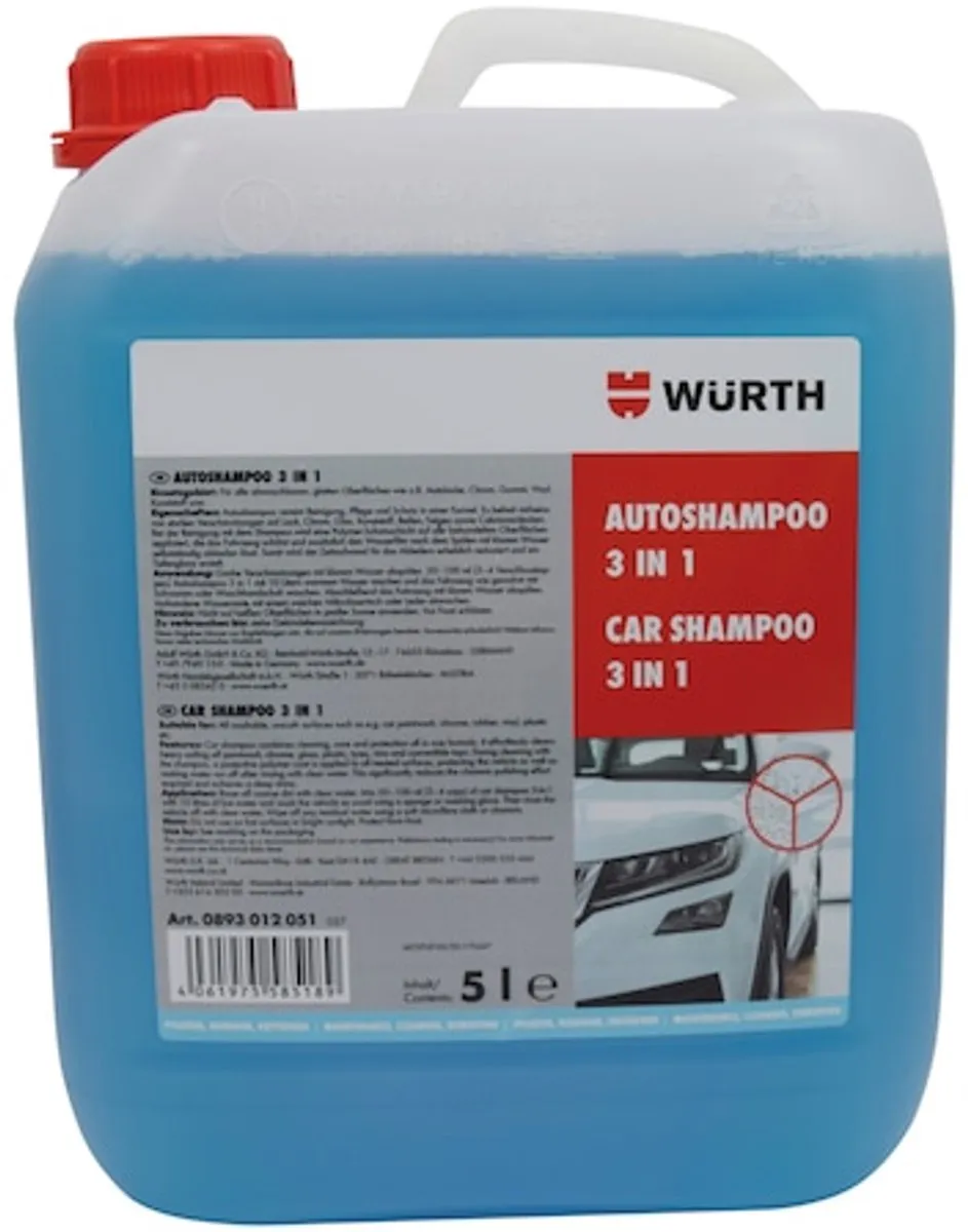 Würth Autoshampoo 3in1 5L