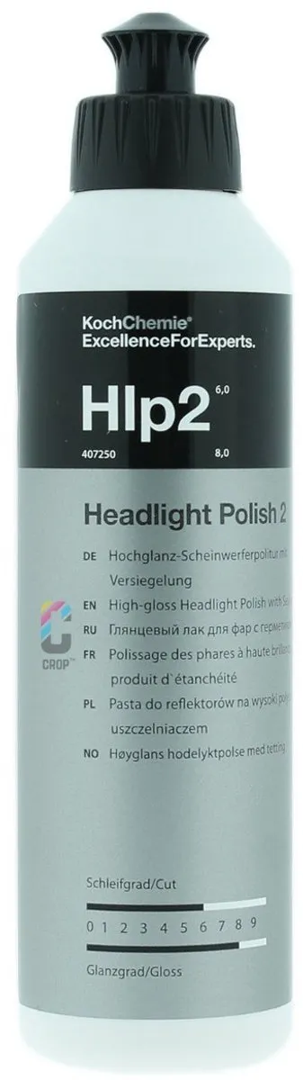 Koch Chemie Headlight Polish 2 Koplamppolijstmiddel 250ml