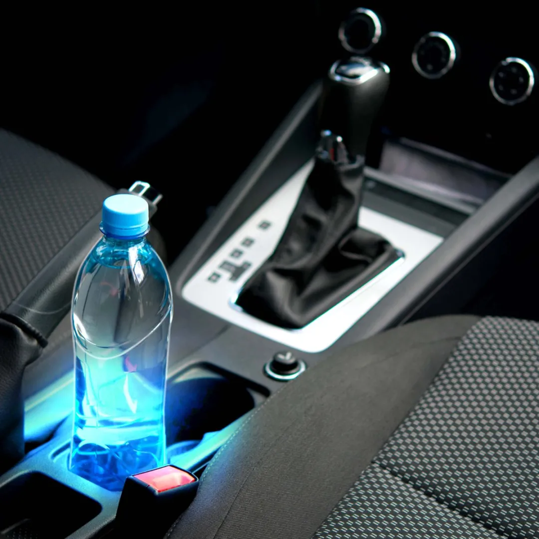 Dunlop LED Bekerhouder Multikleur - Oplaadbaar